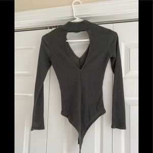 Olive green bodysuit